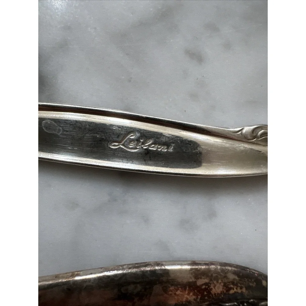 1847 Rogers Bros Vintage 1961 Silver Plate Leilani 43 Pc Flatware Set For 8 Read